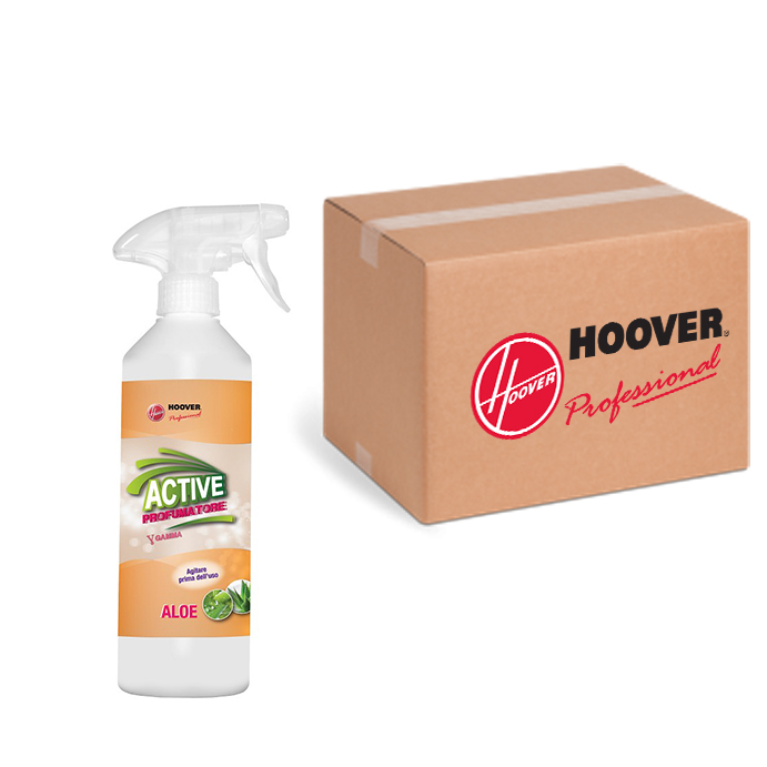 Box of 6 Aloe Super Concentrated Liquid Active Perfumers 600 ml.