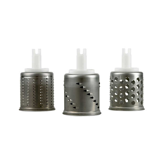 Set of 3 graters for Ankarsrum mixer