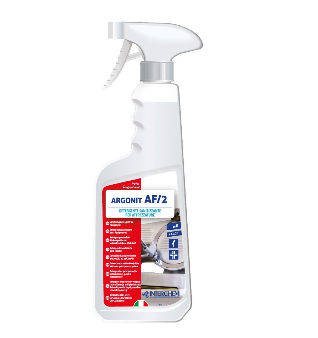 Argonit AF/2 sanitizing detergent spray for the food sector 750 ml