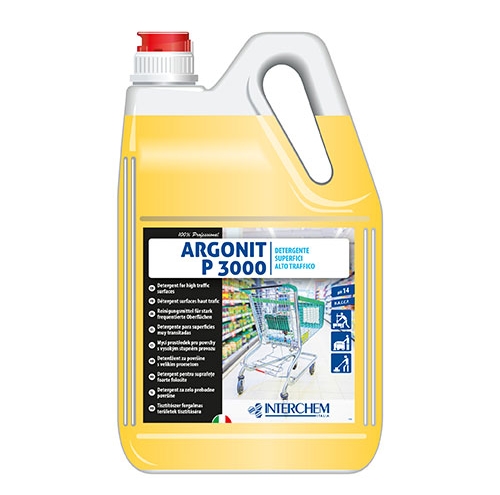 Box of 2 canisters Argonit P 3000 high traffic surface cleaner lt 6
