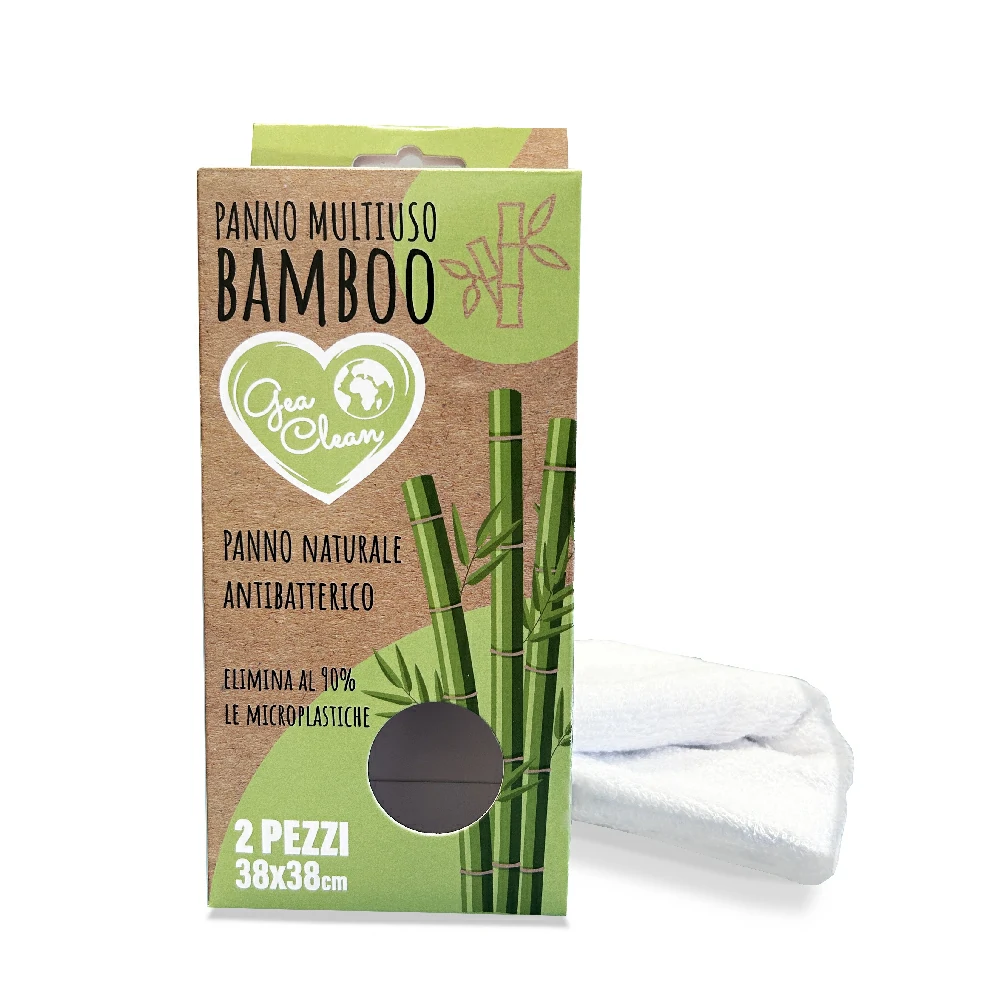 2-piece multi-purpose bamboo cloth 38x38 cm