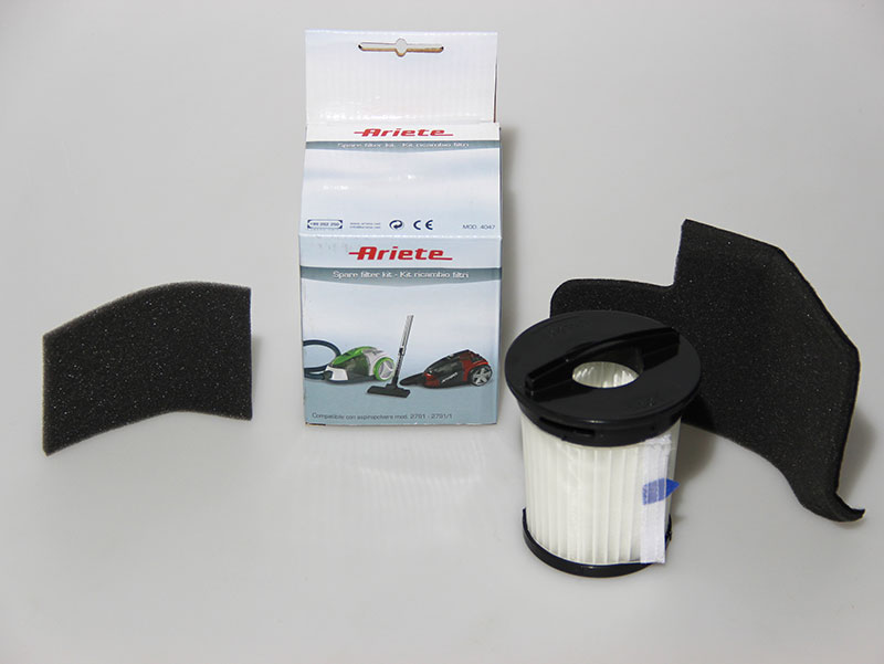 FILTER KIT RIC.4047 X 2791 - 2791/1 (black)