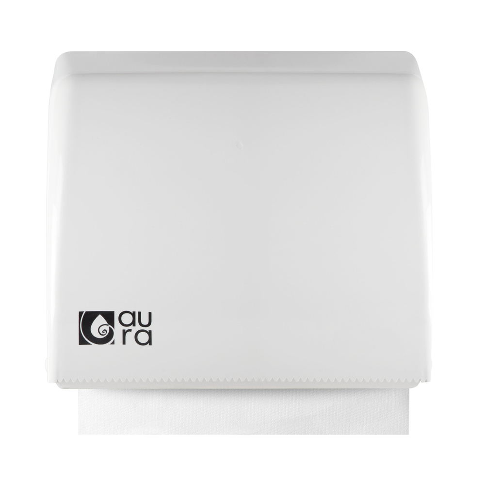 Snow Line wall-mounted dispenser for Z-fold or roll towels