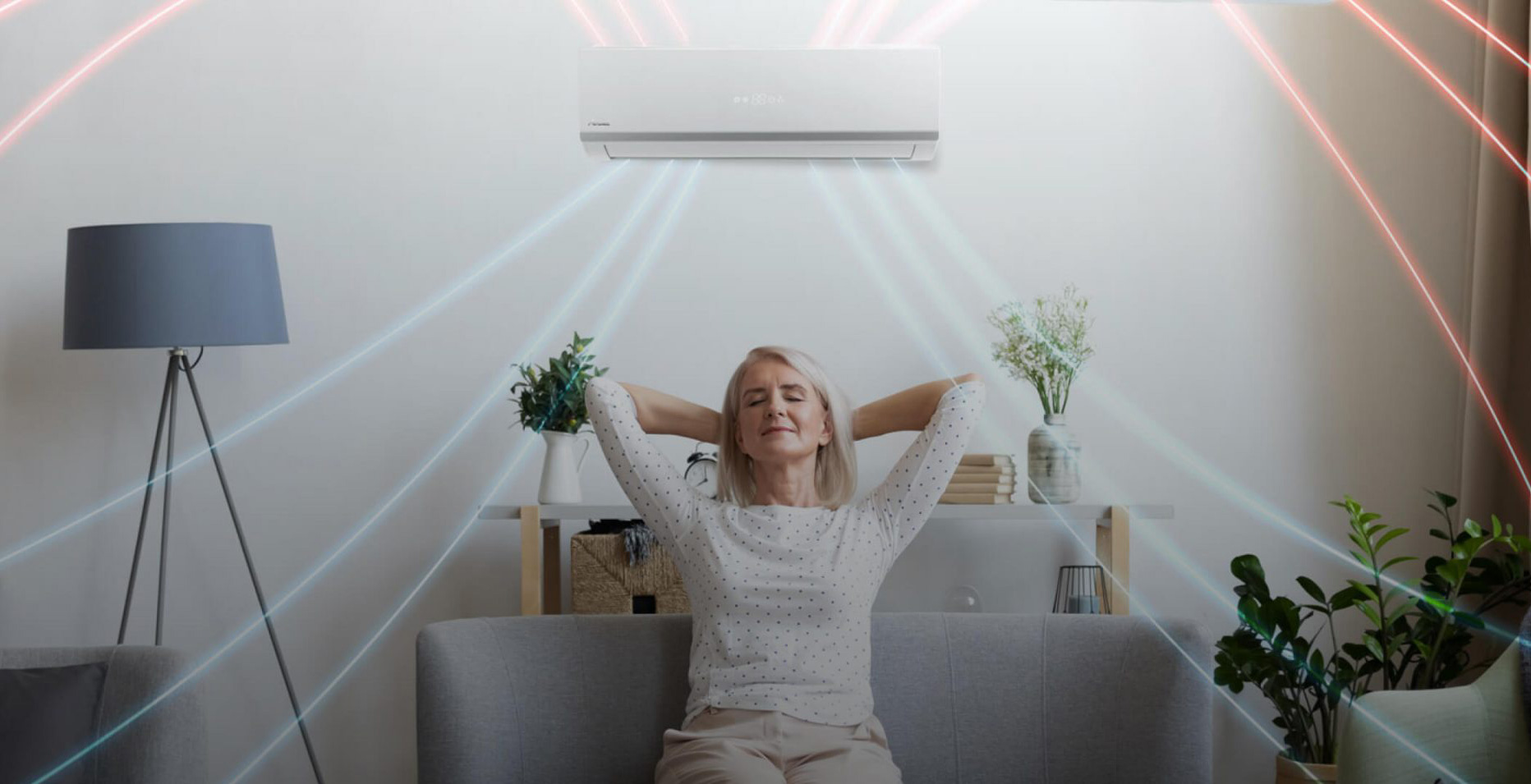 Airwell fixed air conditioner 12000 Btu 3.5 kW A++