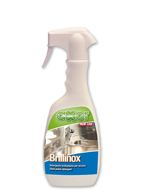 Brillinox detergent 500 ml bottle.