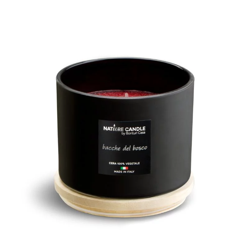 Forest Berries natural scented candle 380 gr - Dolomiti collection