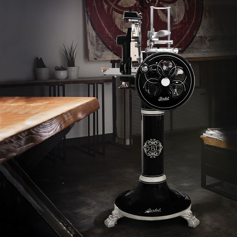 Black stand for Berkel B2 slicer