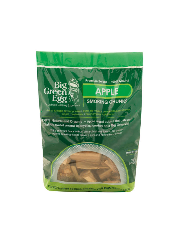 Apple Wood Chunks 9 L for Big Green Egg