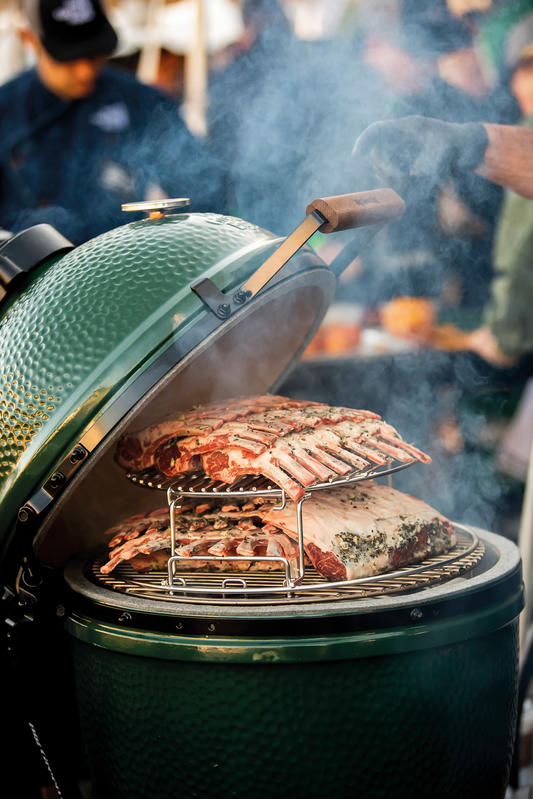 Stackable Grill for Big Green Egg L