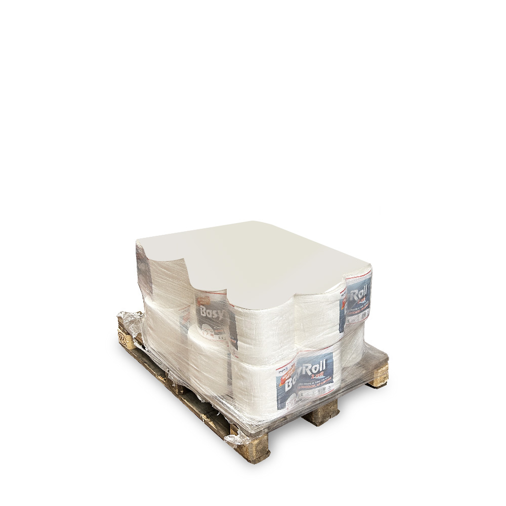 Packaging: 12 packs of 2 reels, 800 rips, BasyRoll.