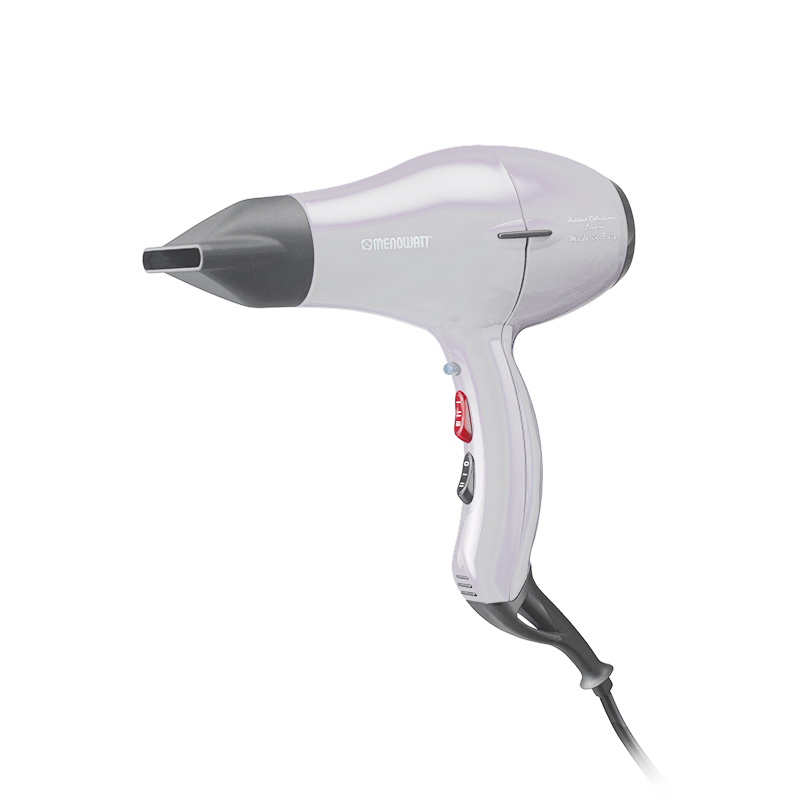 Menowatt 1810 Professional Ionic Hair Dryer - White (Made in Italy)