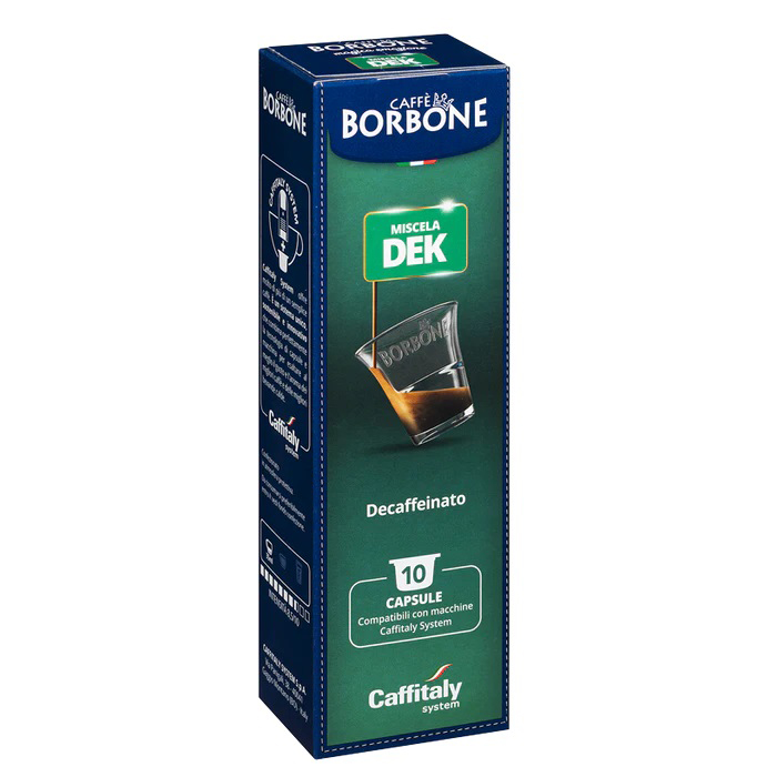 Caffè Borbone Dek blend pack of 10 capsules