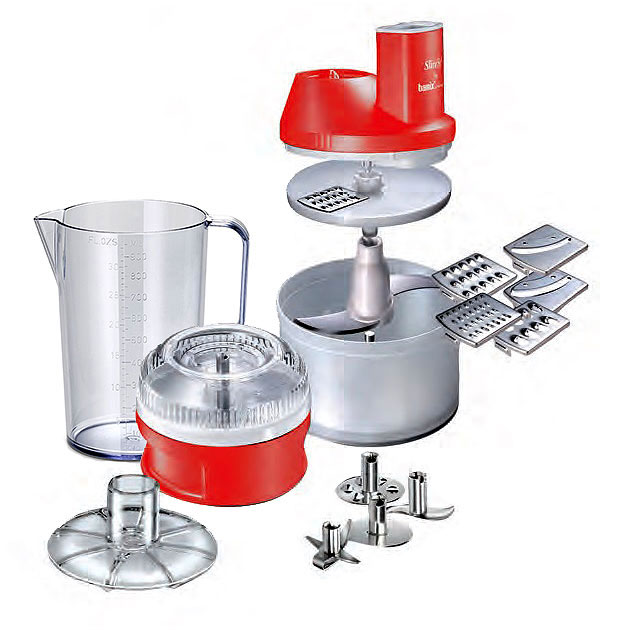 Bamix SuperBox Immersion Blender Red