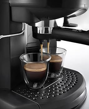 Two-cup filter for De Longhi espresso machine