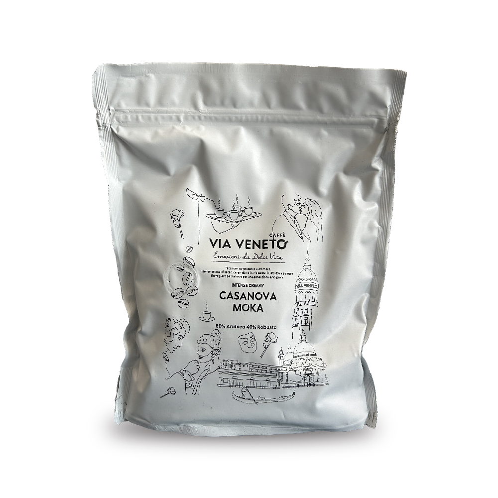 Ground coffee for mocha, Via Veneto Casanova blend 250 g