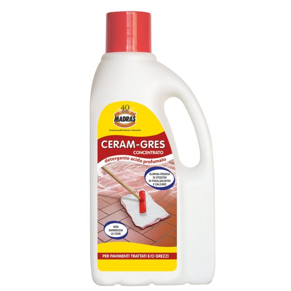 Ceram-Gres resistant acid floor cleaner 1 liter Madras