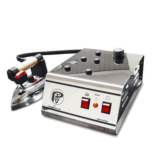 Professional iron with infinitive boiler with continuous charging