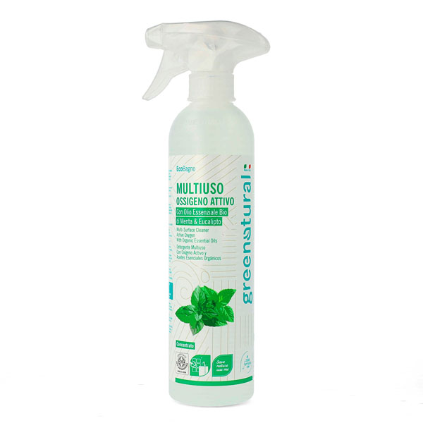 Multipurpose ecological and organic mint & eucalyptus 500 ml