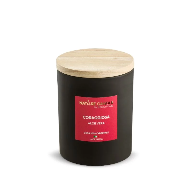 Courageous natural scented candle - Aloe vera 200 gr - Leiè collection