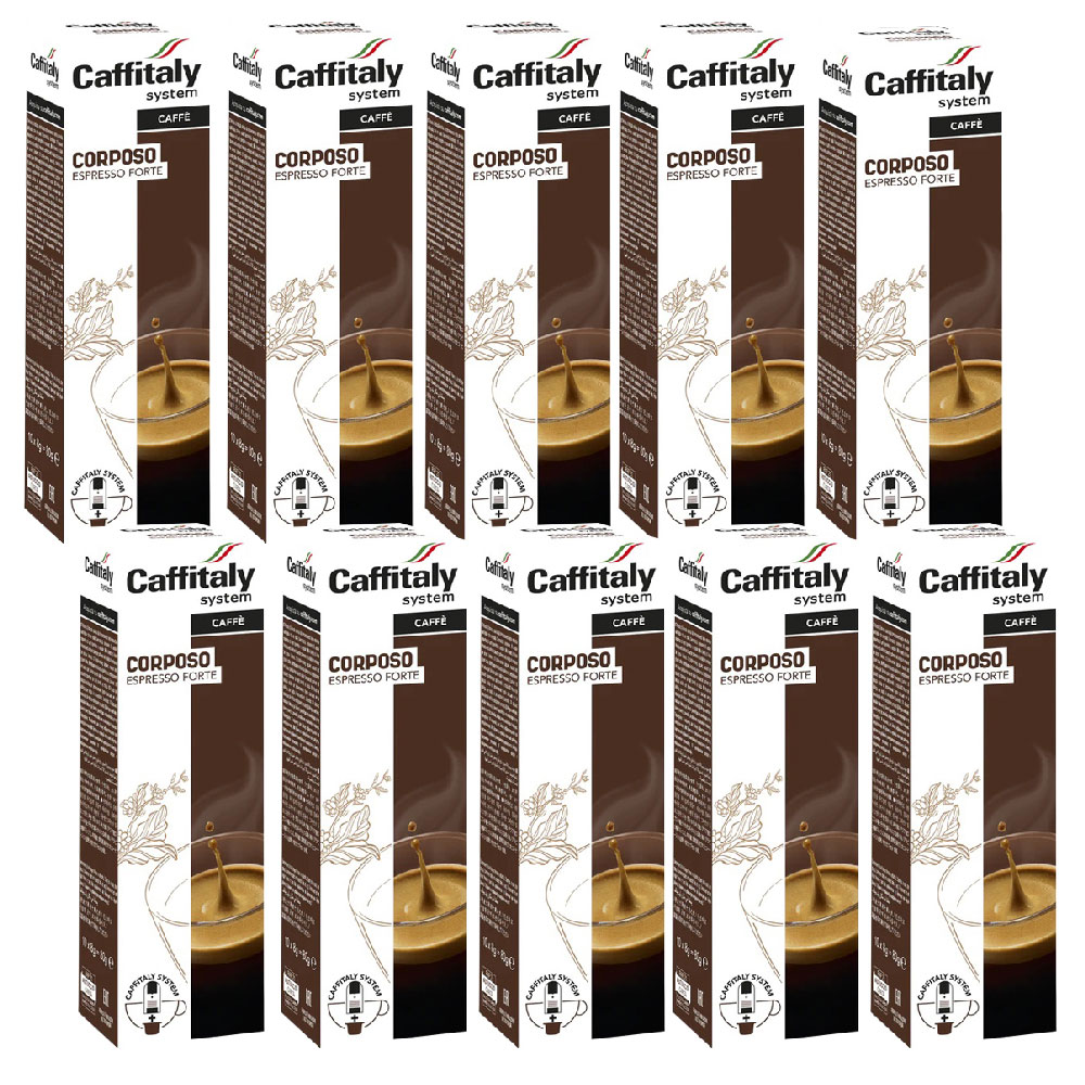 100 Caffitaly System E'Caffe' Full-bodied Capsules