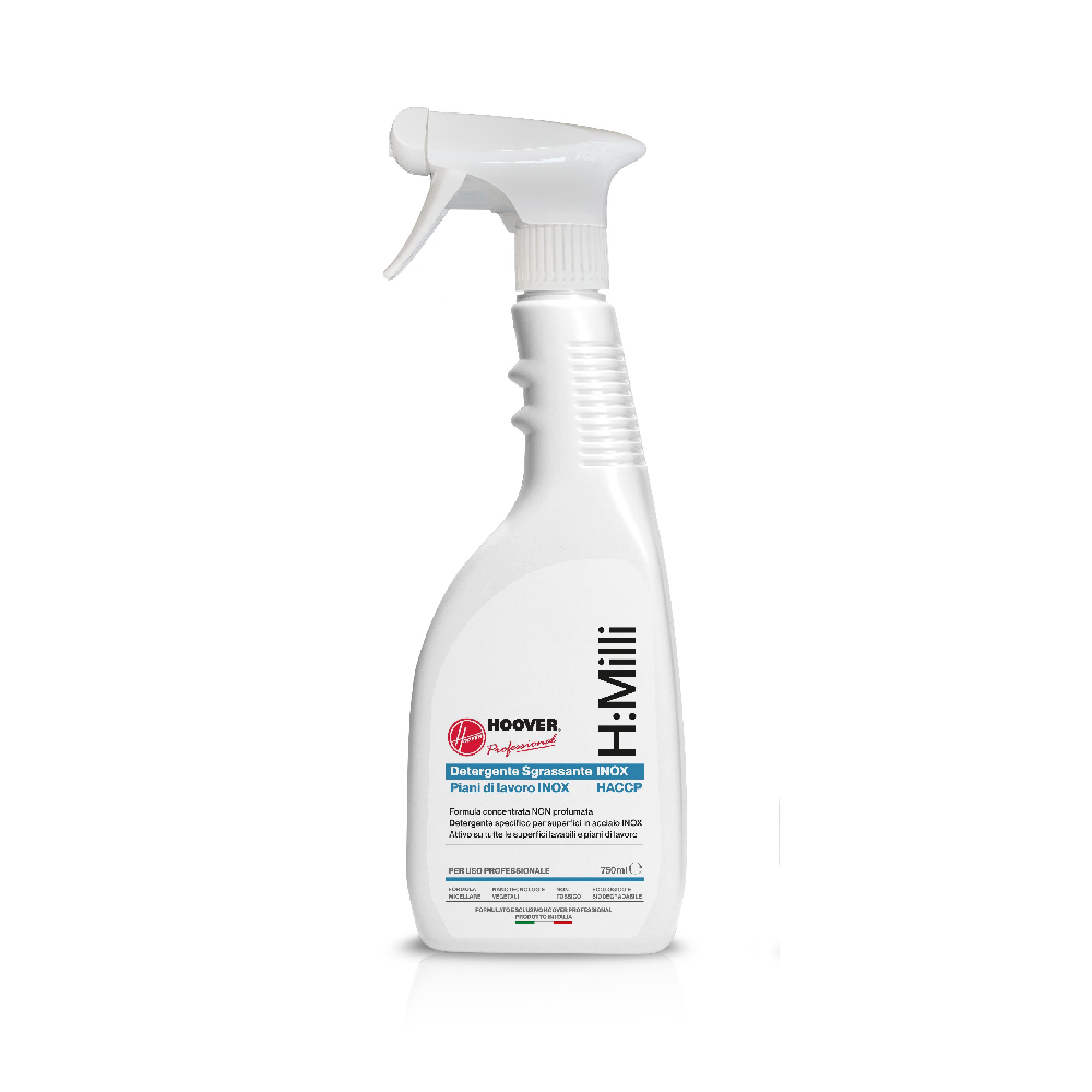Milli stainless steel ecological degreasing detergent 750 ml