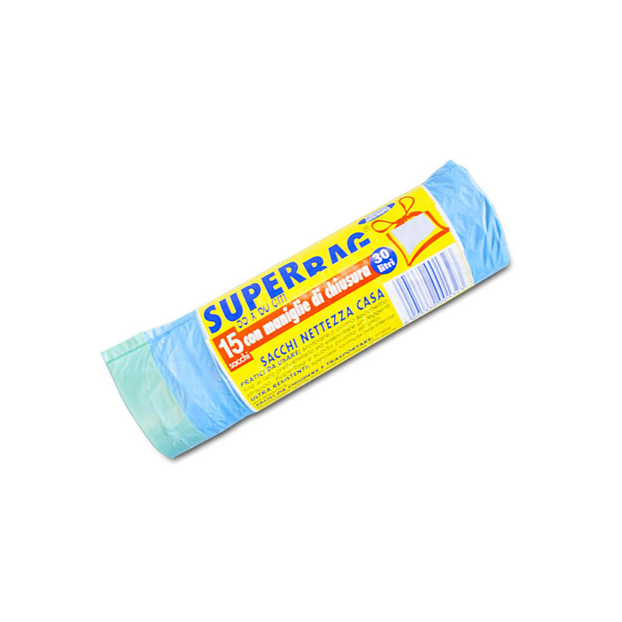 Roll of 15 55x60 cm Superbag bags