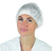 Disposable round white headset 1000 pcs per box