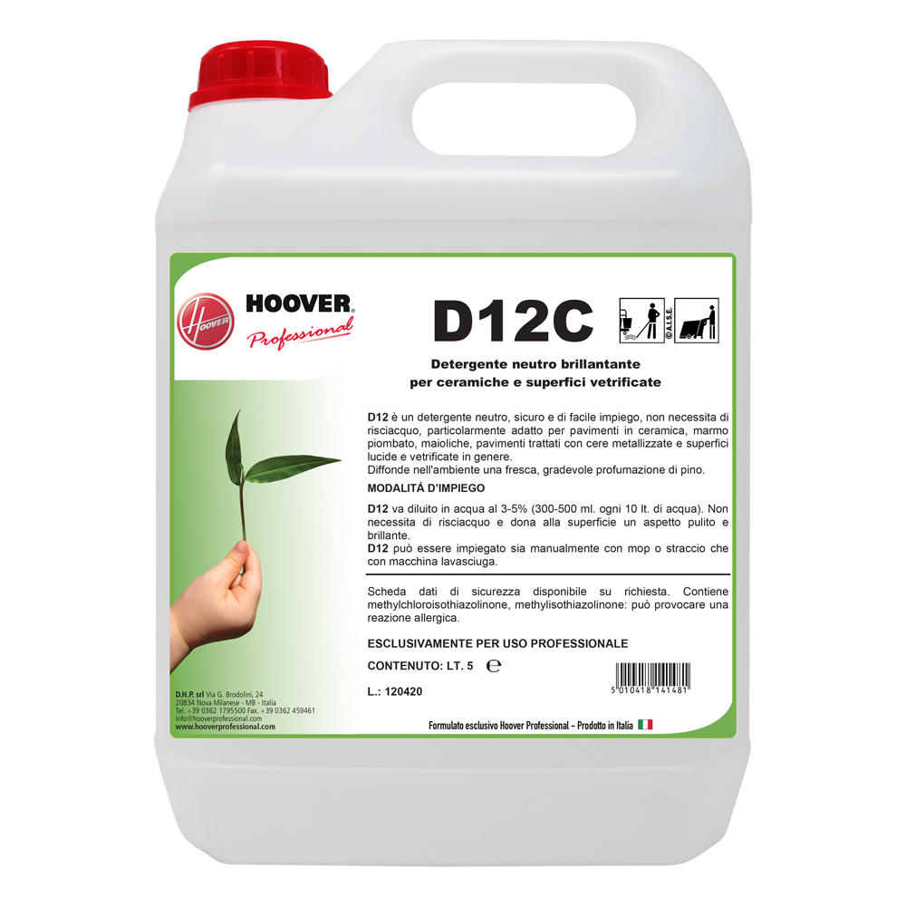 D12C Neutral brightening detergent