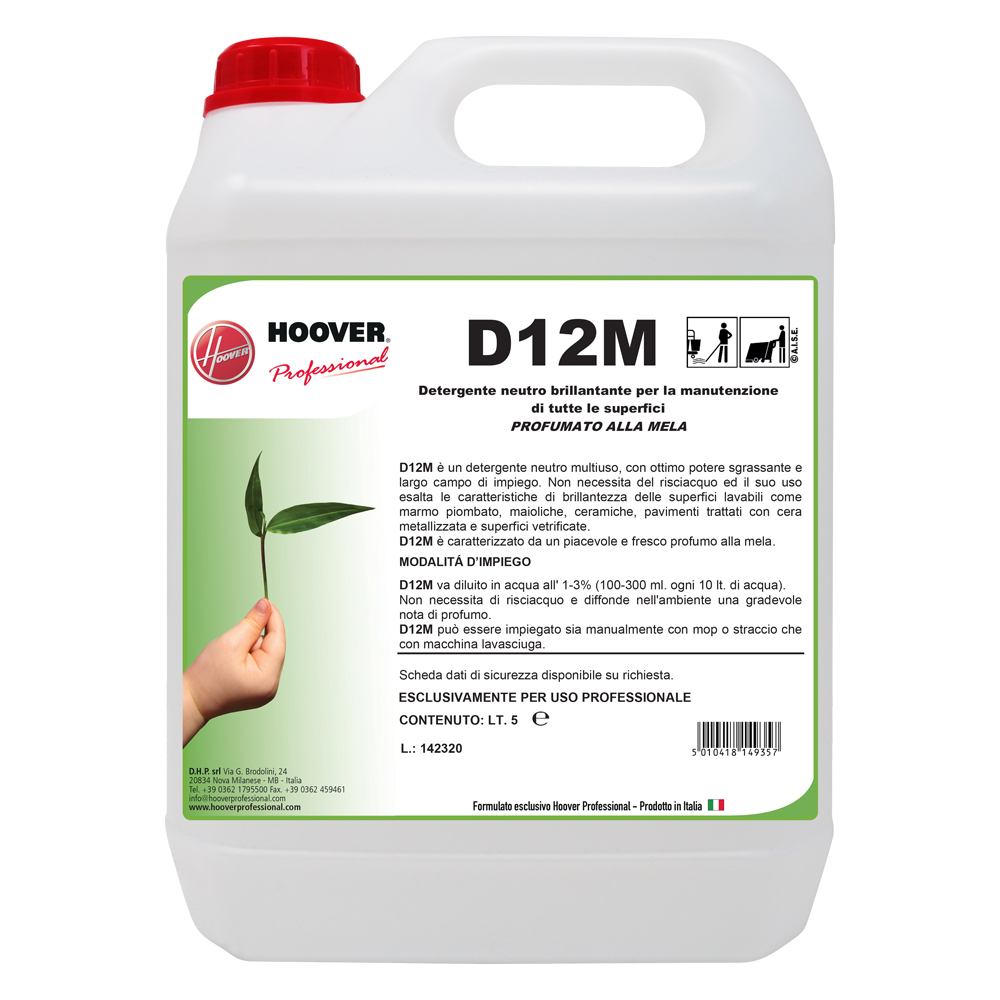 D12M Neutral brightening detergent