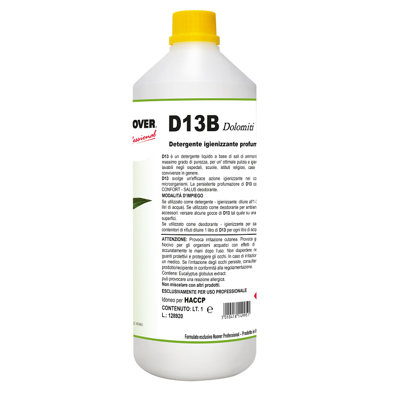 D13B Dolomiti Deodorant sanitizing detergent
