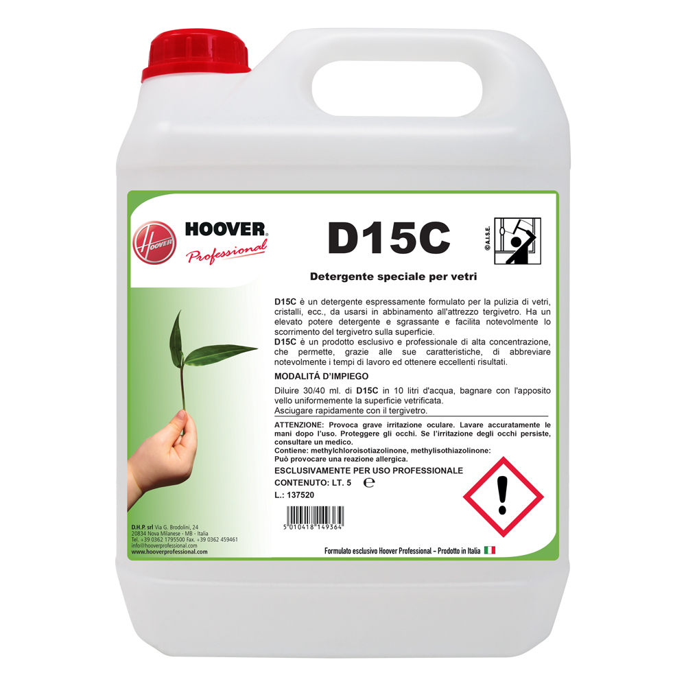 D15C Glass and glass cleaner