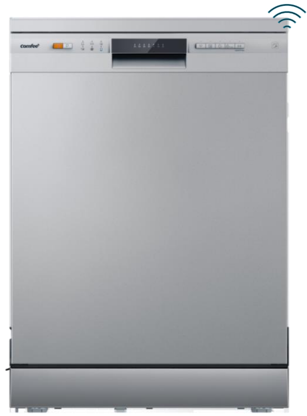 COMFEE' FREE DISHWASHER INST.12 COVERED AND STAINLESS STEEL CDWPF1201PSS-WE-EU