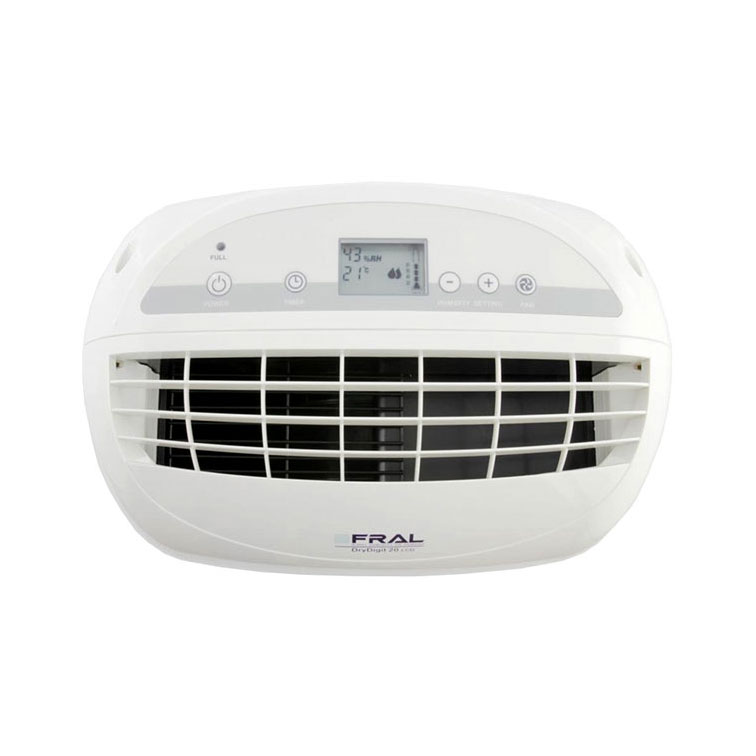 Dry Digit 21 LCD White Dehumidifier