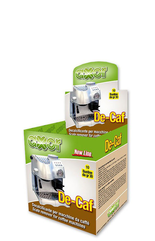 Crystal descaler for electric coffee makers and kettles with 10 bags