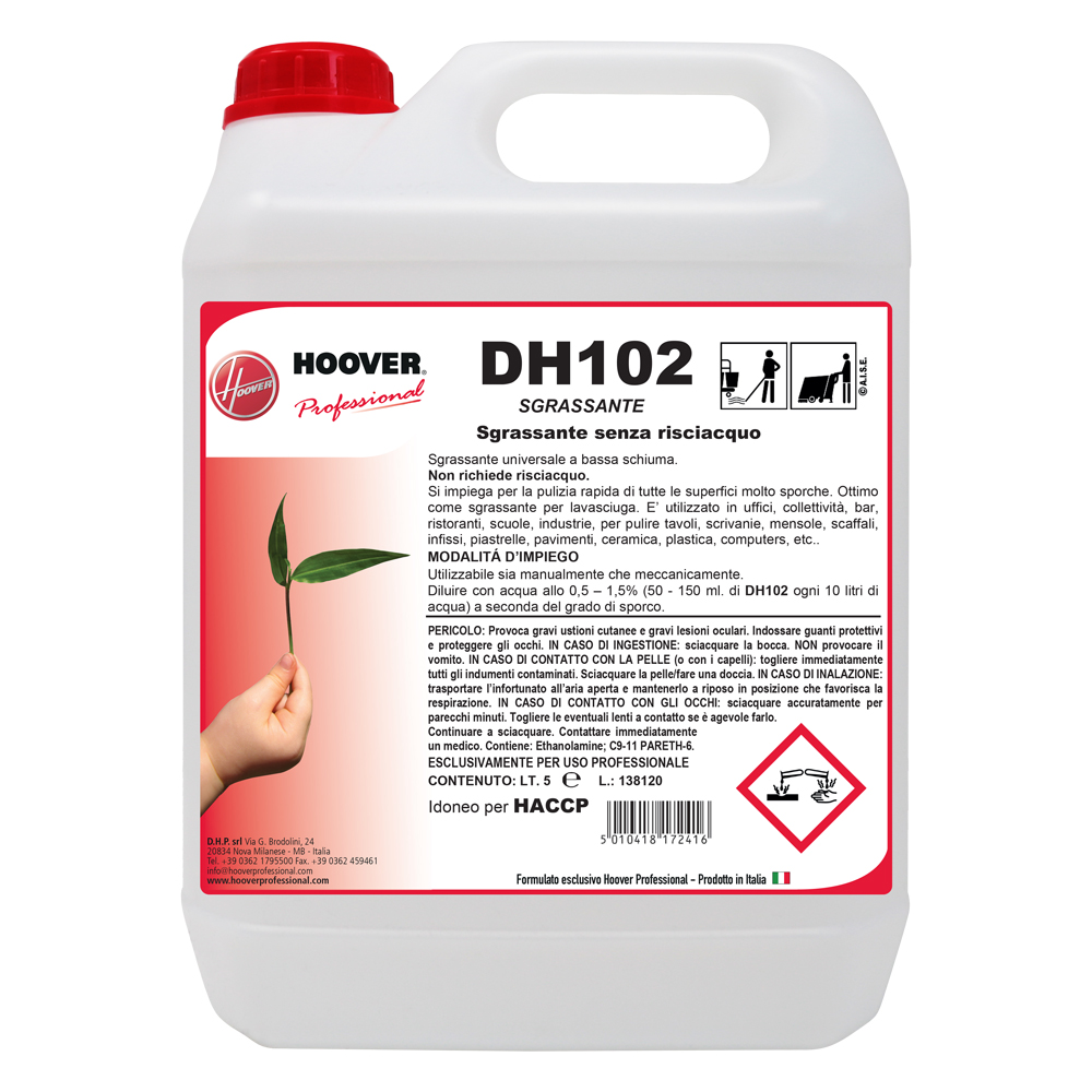 DH102 Multi-purpose degreaser without rinsing