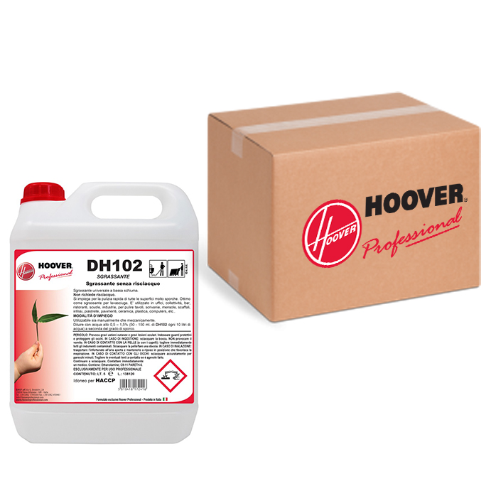 Box of 4 canisters DH102 multipurpose degreaser without rinsing
