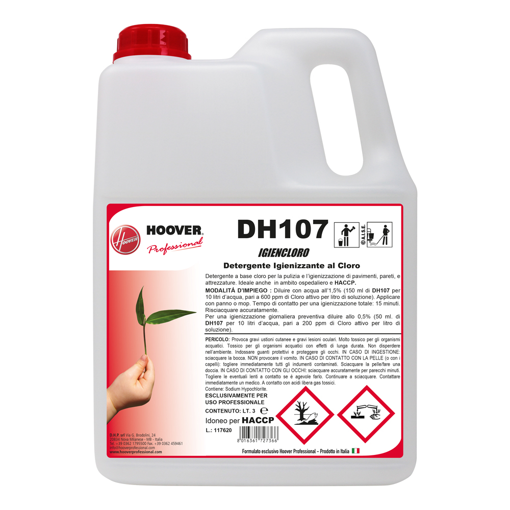 DH107 Hygienchloro Sanitizing detergent