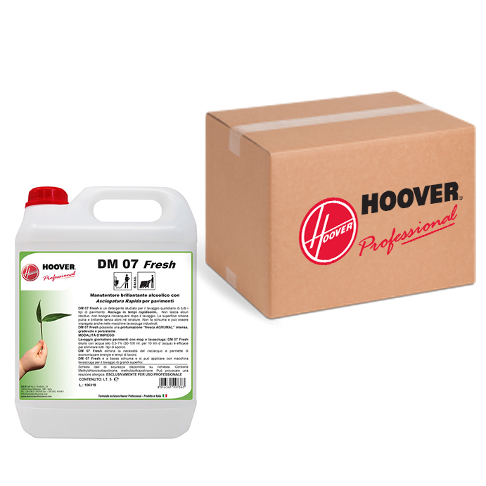 Box of 4 cans DM07 Fresh alcoholic detergent