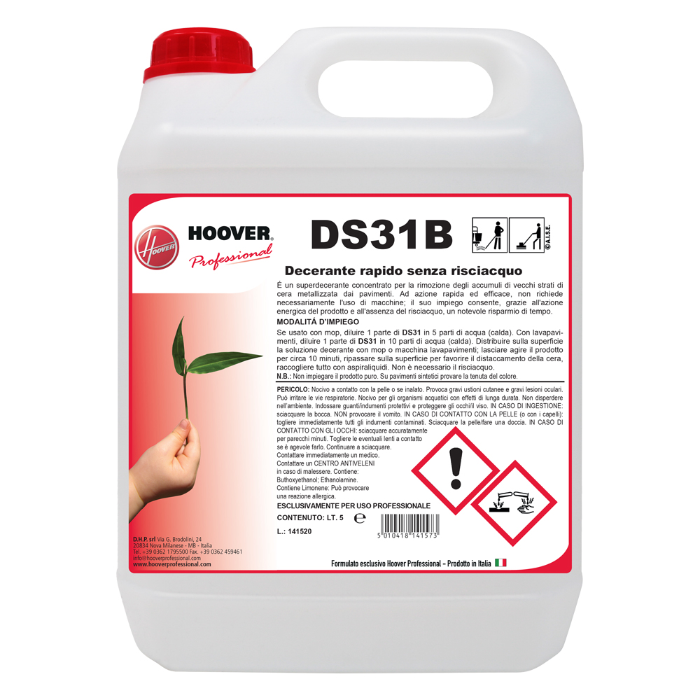 DS31B Fast dewaxer without rinsing