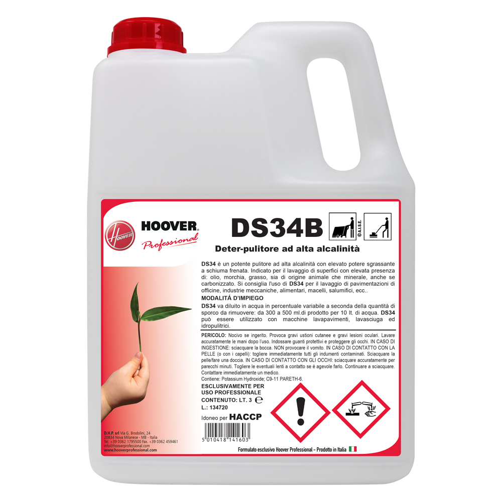 DS34B High Alkalinity Degreaser