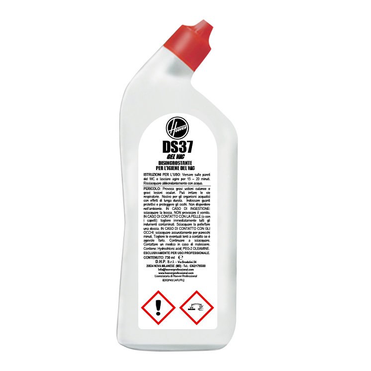 DS37 Descaling acid for toilets and sanitizer for toilets