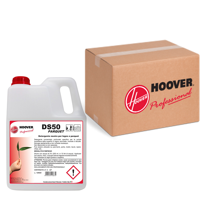 Box of 4 canisters DS50 Parquet Maintenance Cleaner
