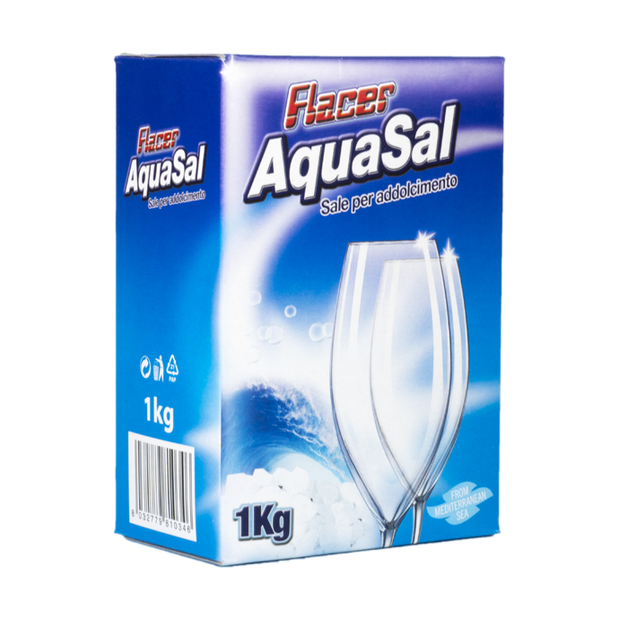 Aquasal dishwasher salt box 1 kg