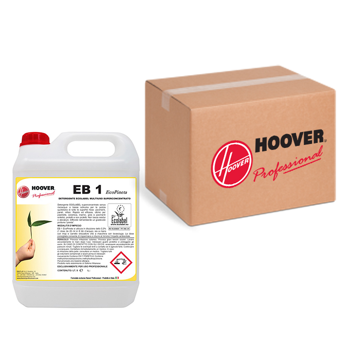 Box of 4 cans EB1 Ecopineta Superconcentrated detergent