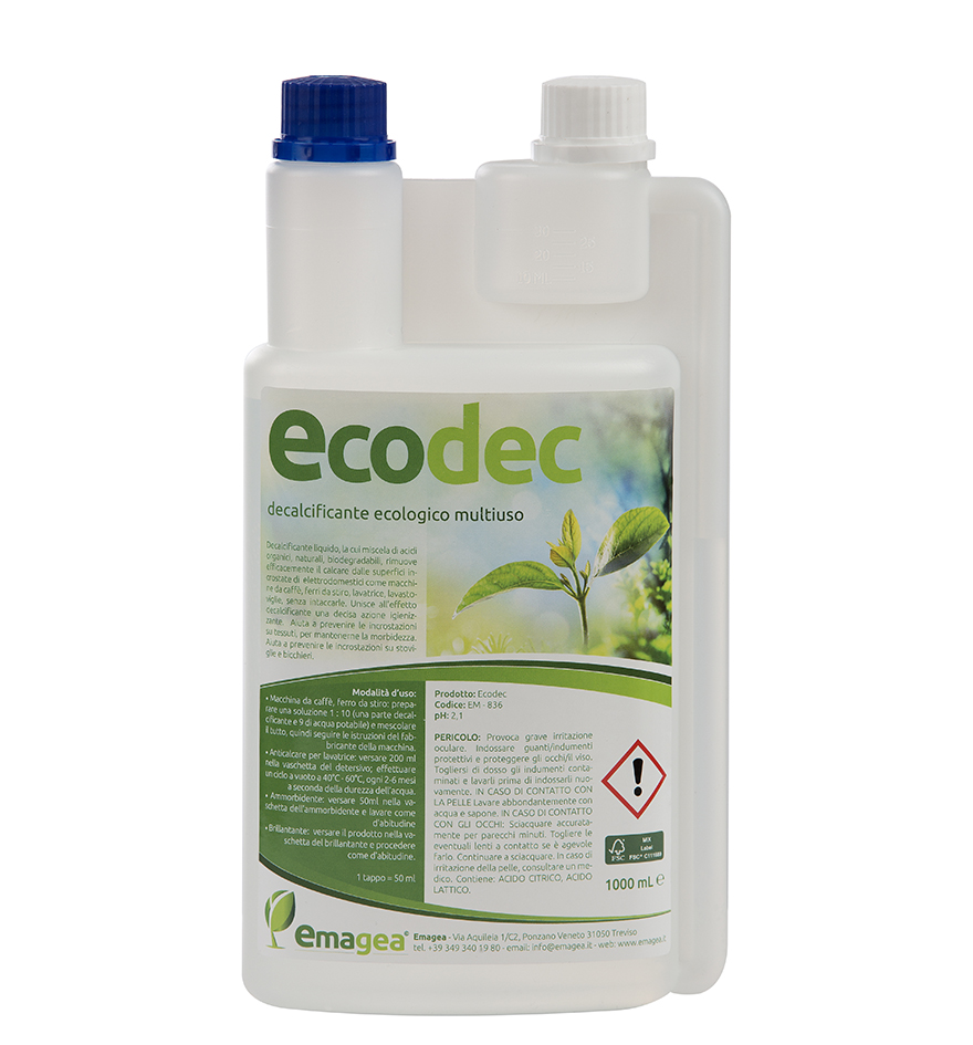 Ecodec natural descaler emagea 1lt