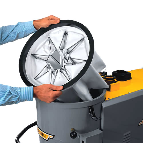 AZ 45 3-motor solid industrial vacuum cleaner for dust 