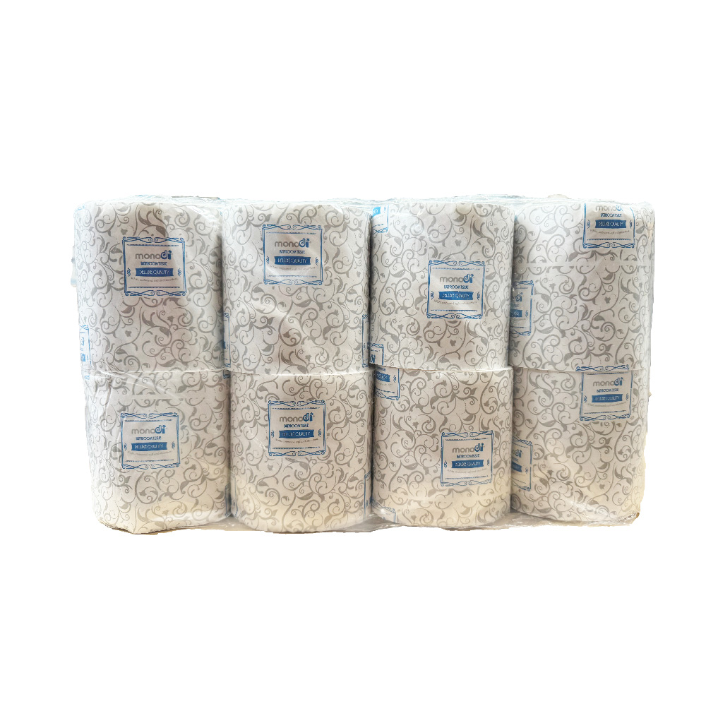 Pallet of 144 packs of bandaged toilet paper 8 rolls Monodì pure cellulose