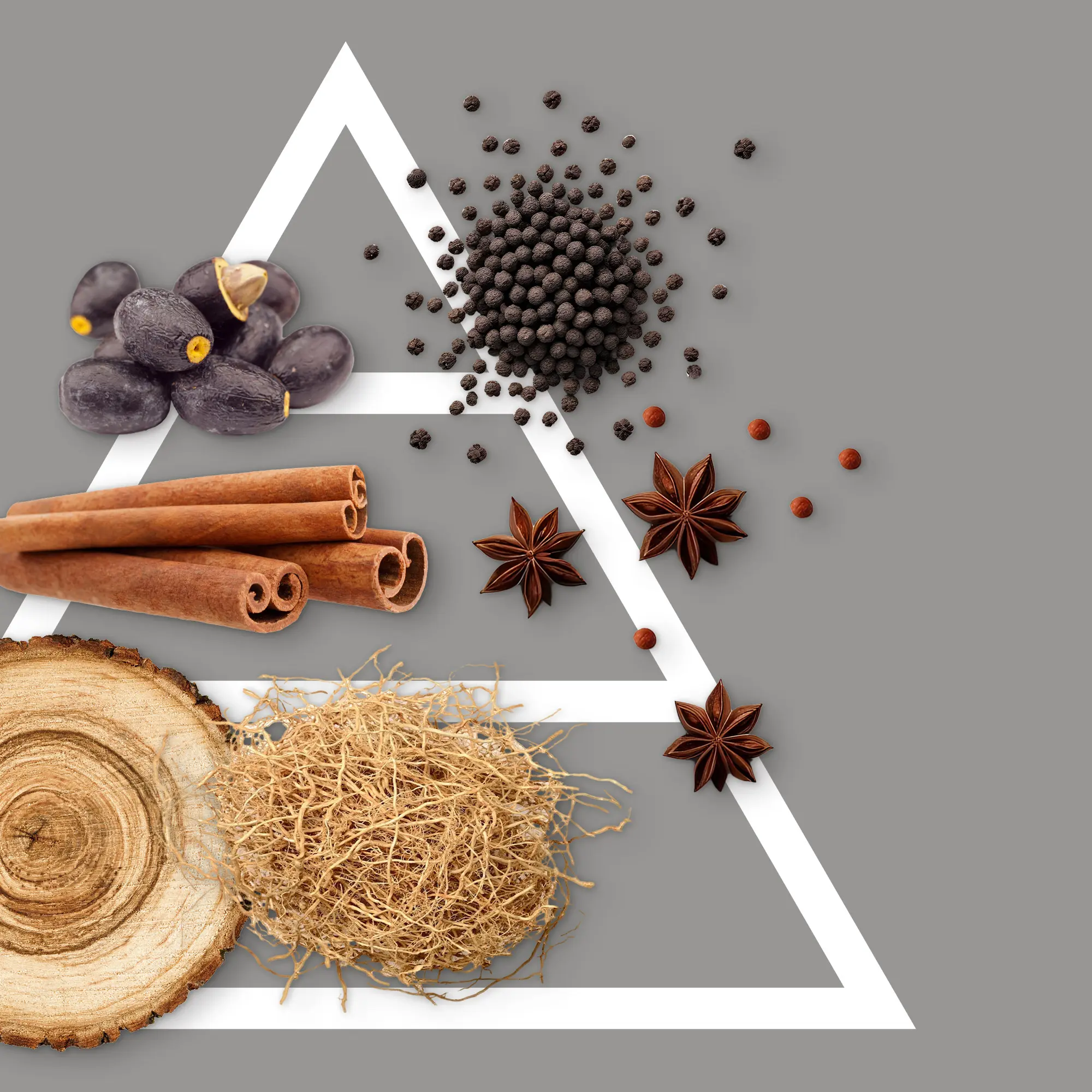 Air freshener with flower 100 ml Black Pepper