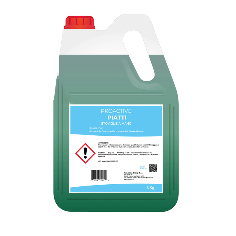 ProActive dishwashing detergent for hand dishes 5 liters