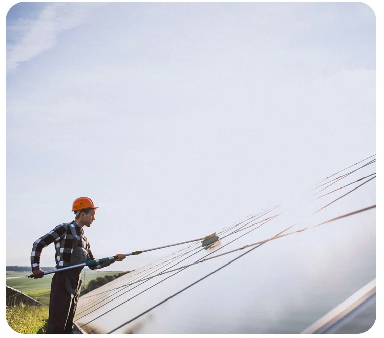 PV Cleaner 5Kg photovoltaic panel cleaner